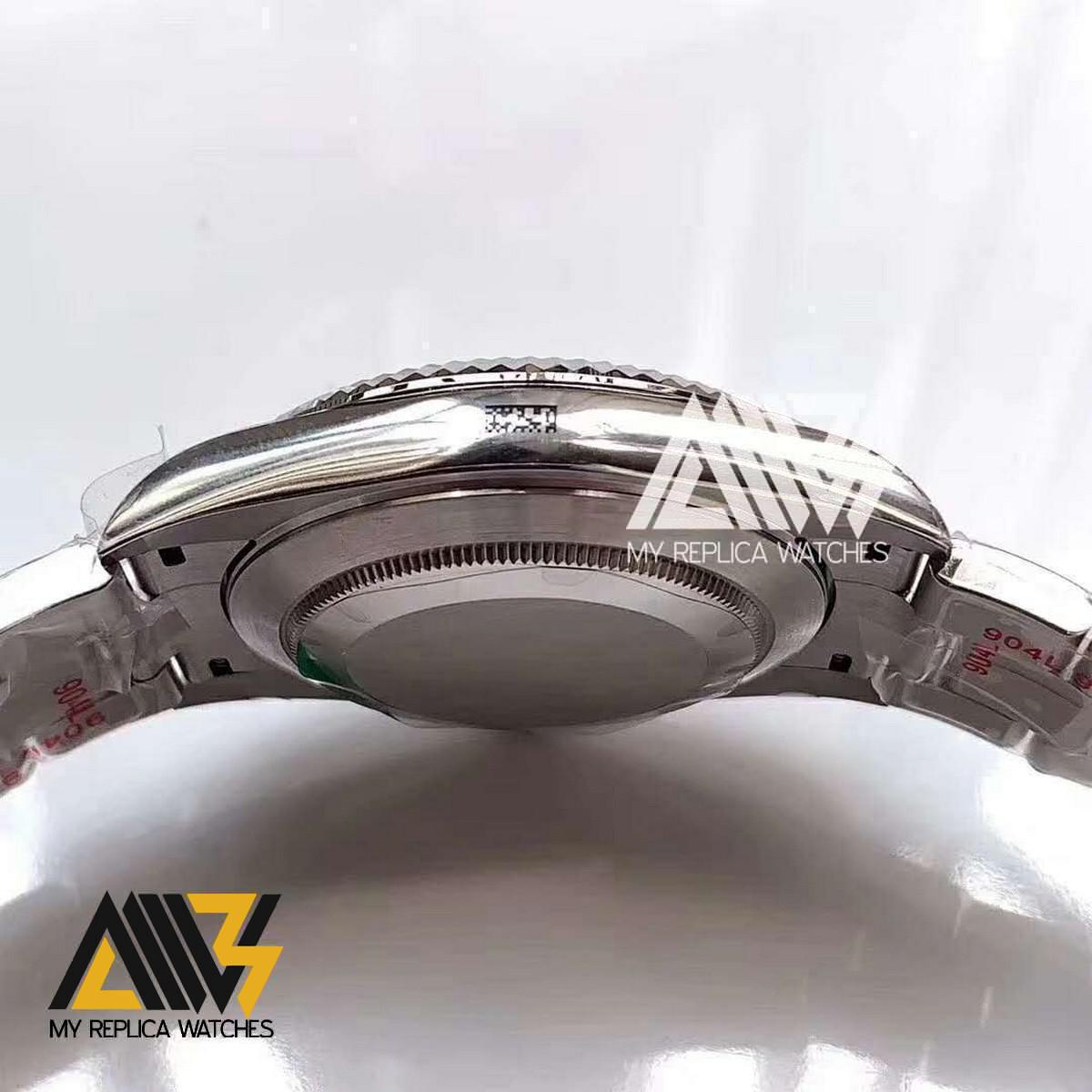 Date Just 126334 41mm 904L Stainless Steel Noob 1:1 Best Edition Black Dial Stick Marker on Stainless Steel Bracelet A.3235